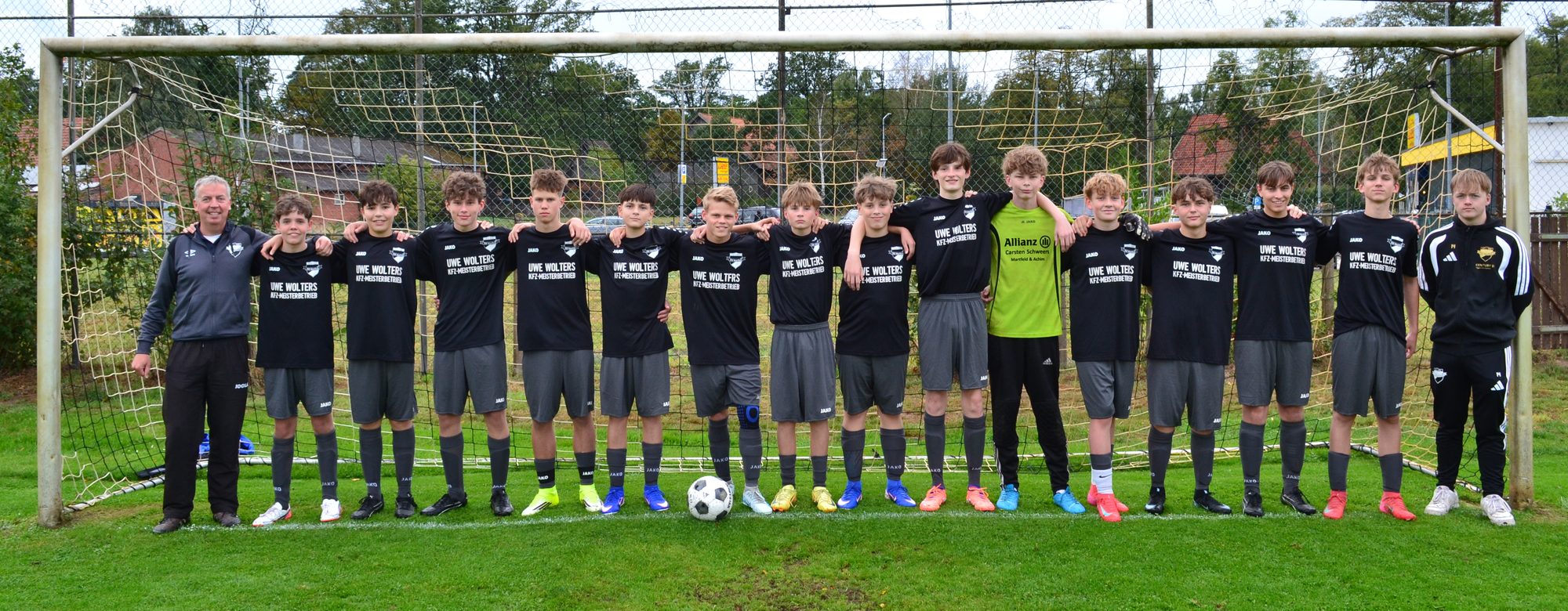 Mannschaftsfoto B-Junioren (9er) - TSV Martfeld